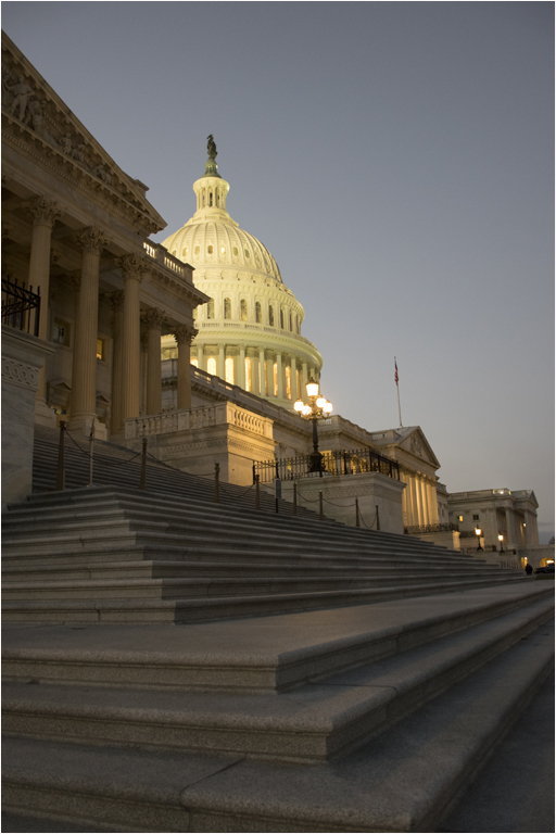 dusk in DC --- Photo by Greg Roditski
